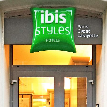 Ibis Styles Paris Cadet Lafayette Hotel Kültér fotó