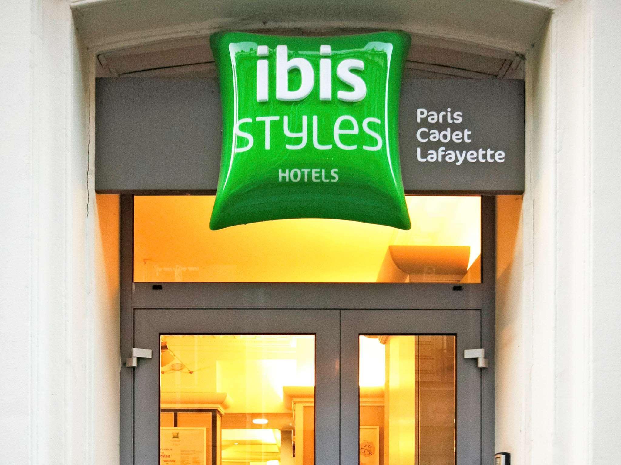 Ibis Styles Paris Cadet Lafayette Hotel Kültér fotó